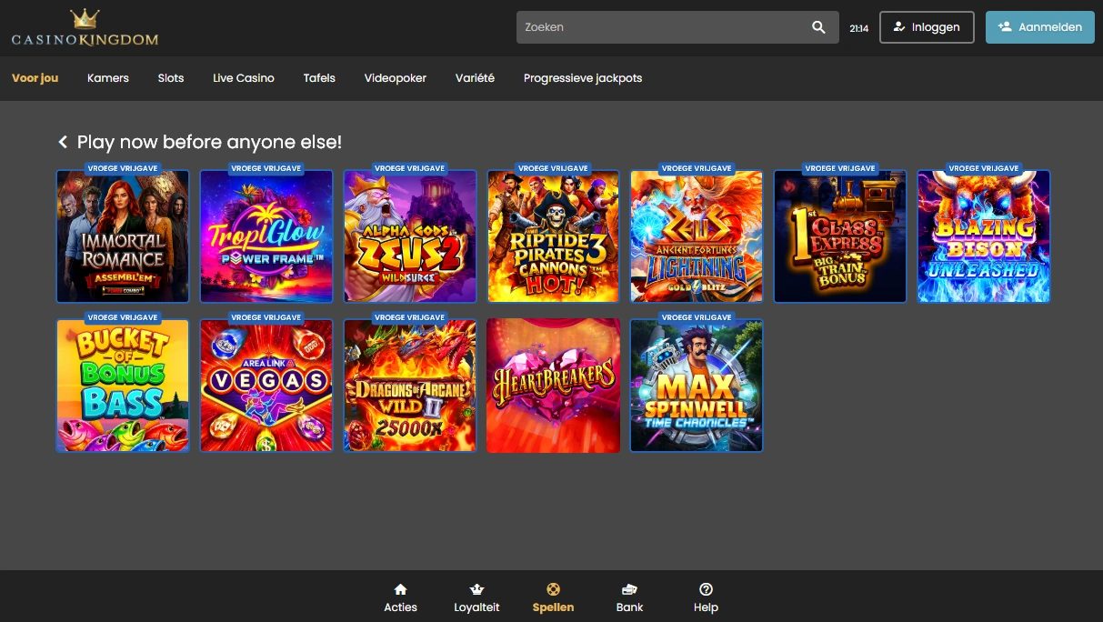 Voordelen en aandachtspunten van Kingdom Casino